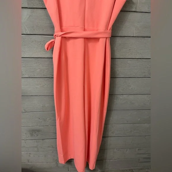 SWEET NWT Tommy Hilfiger Sleeveless Ruffled Jumpsuit Sz 14 - Picture 7 of 8